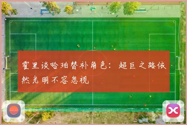 霍里谈哈珀替补角色：超巨之路依然光明不容忽视