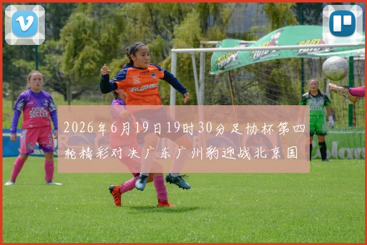 2026年6月19日19时30分足协杯第四轮精彩对决广东广州豹迎战北京国安